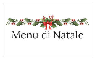 Menu di Natale