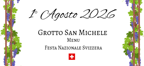 Menu 1° Agosto